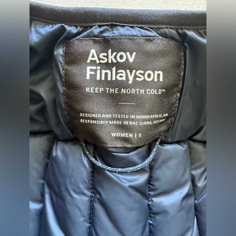 Askov Finlayson Preservation Insulated Vest New - Picture 5 of 9